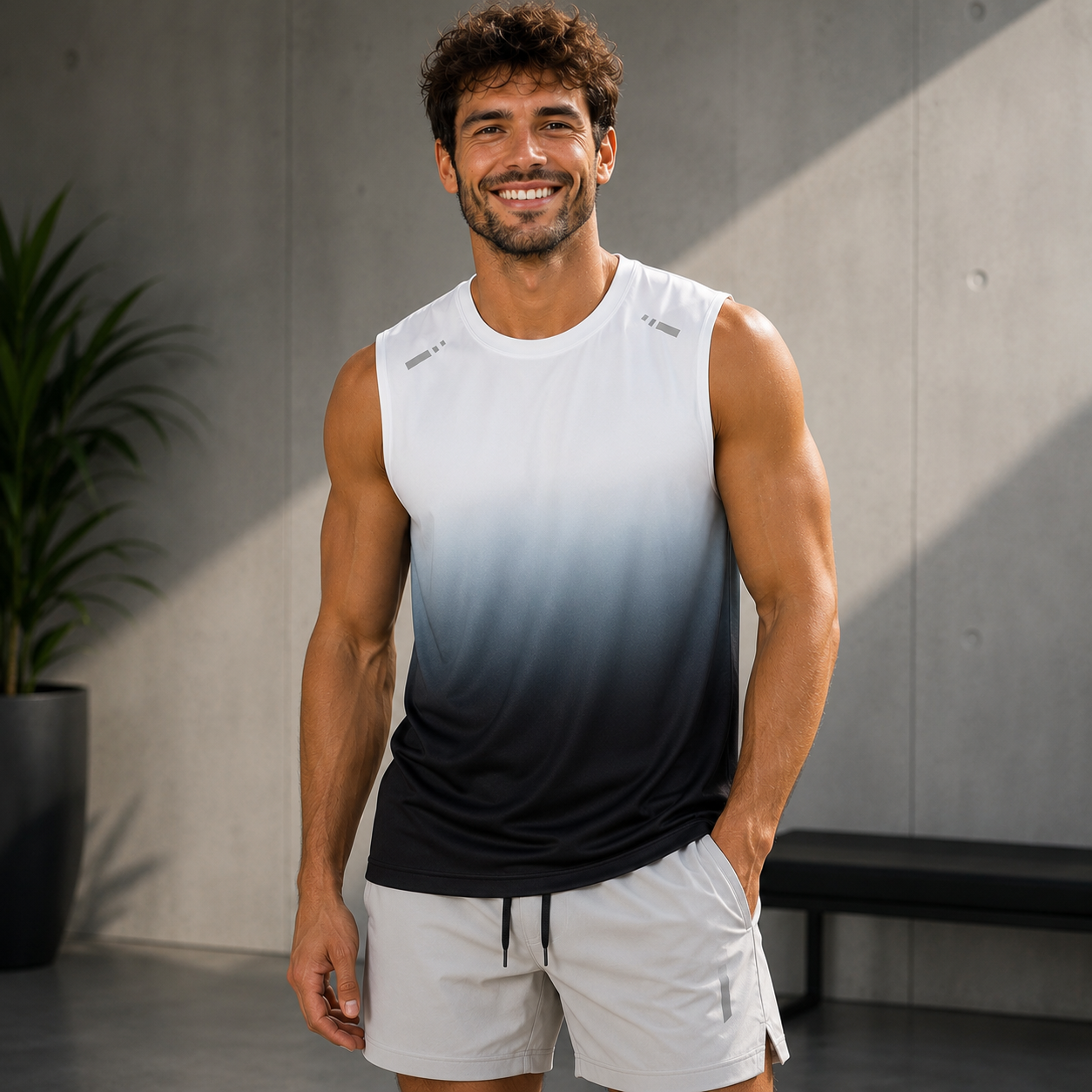 Débardeur Padel Homme – Léger, Séchage Rapide & Effet Froid