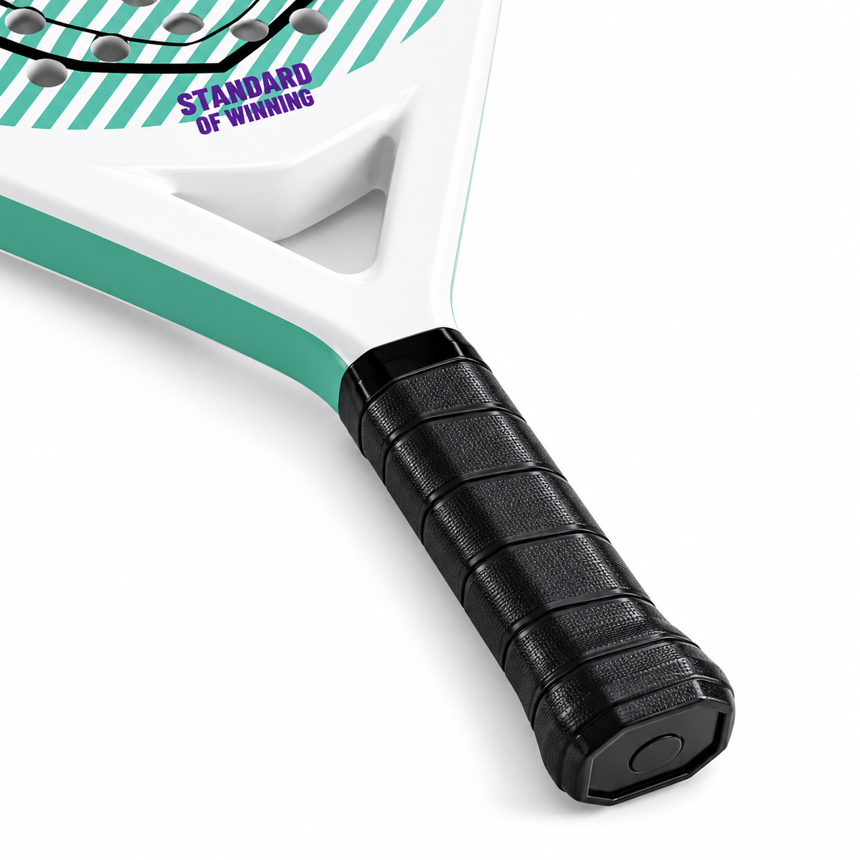 Raquette Padel Carbone Forme Ronde – Core EVA 38mm, Polyvalente Homme & Femme