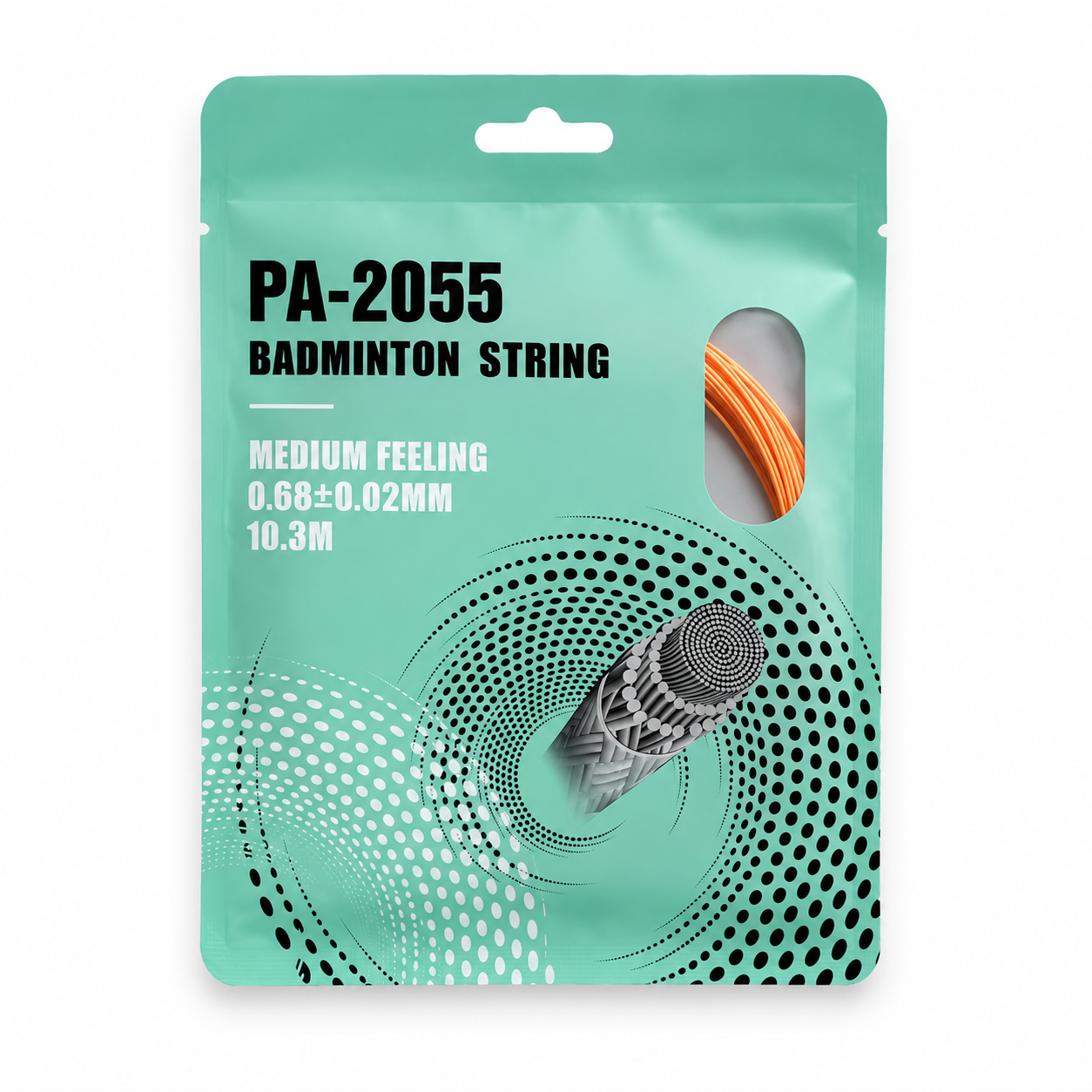 Cordage de Badminton Compétition – Résistance & Contrôle, 0,68mm