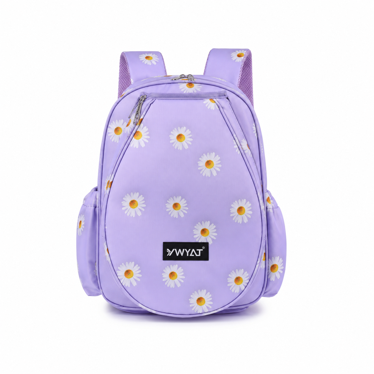 Sac à Dos Tennis Badminton Padel Motif Fleurs – Grande Capacité