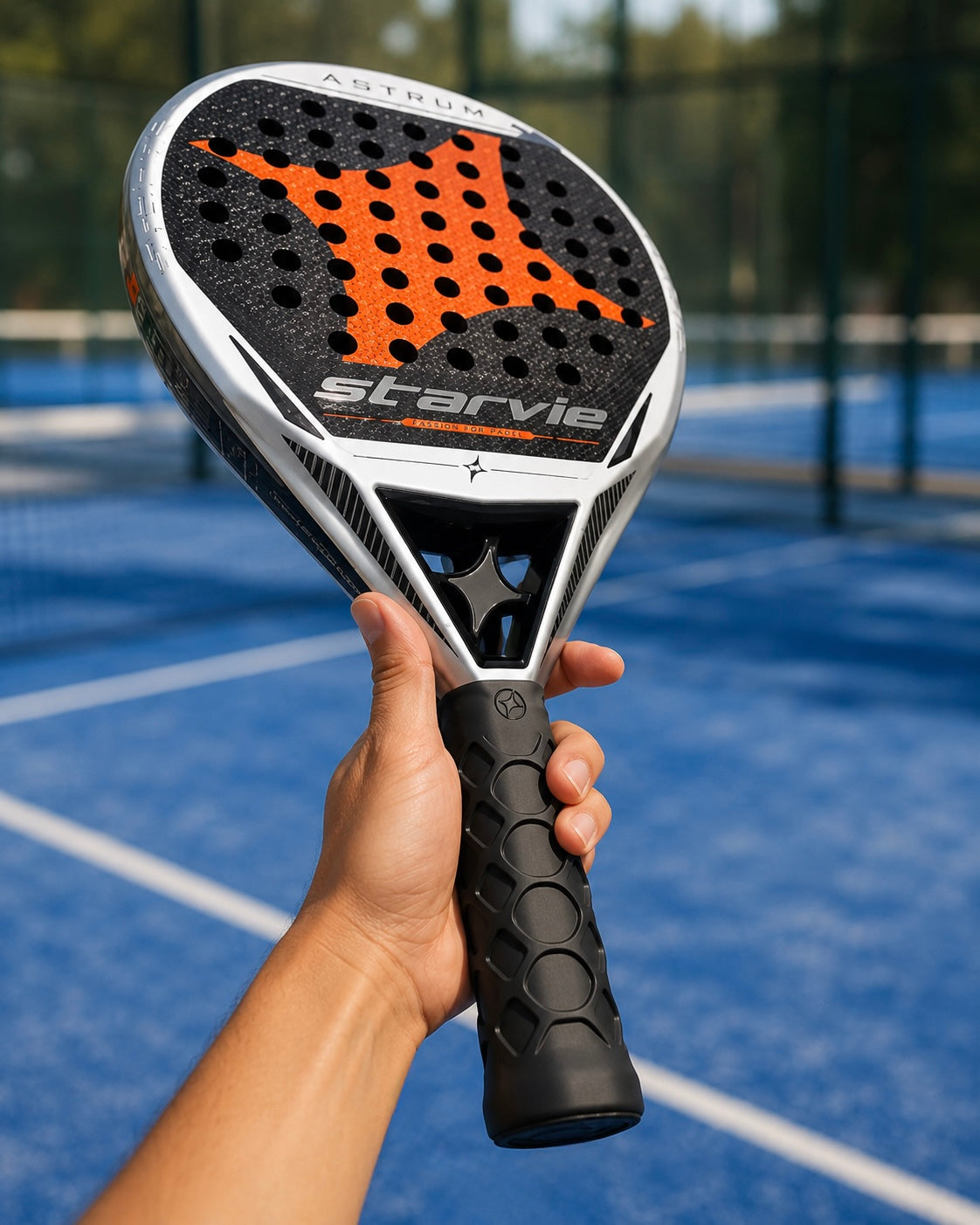 Sous-Grip Padel Gel de Silice – Nid d'Abeille Anti-Vibrations | Confort & Contrôle