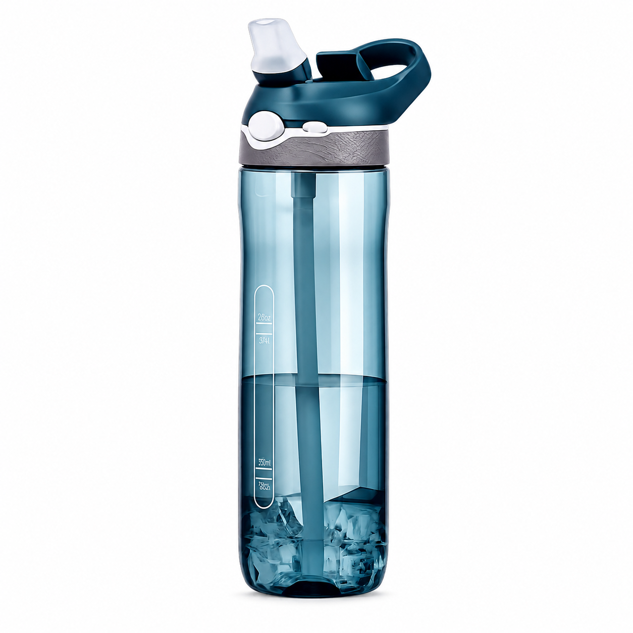 Gourde Padel Tritan 750ml avec Paille | Sans BPA