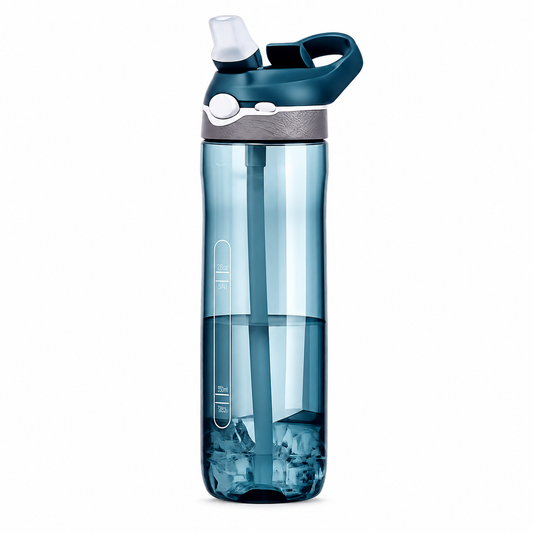 Gourde Padel Tritan 750ml avec Paille | Sans BPA