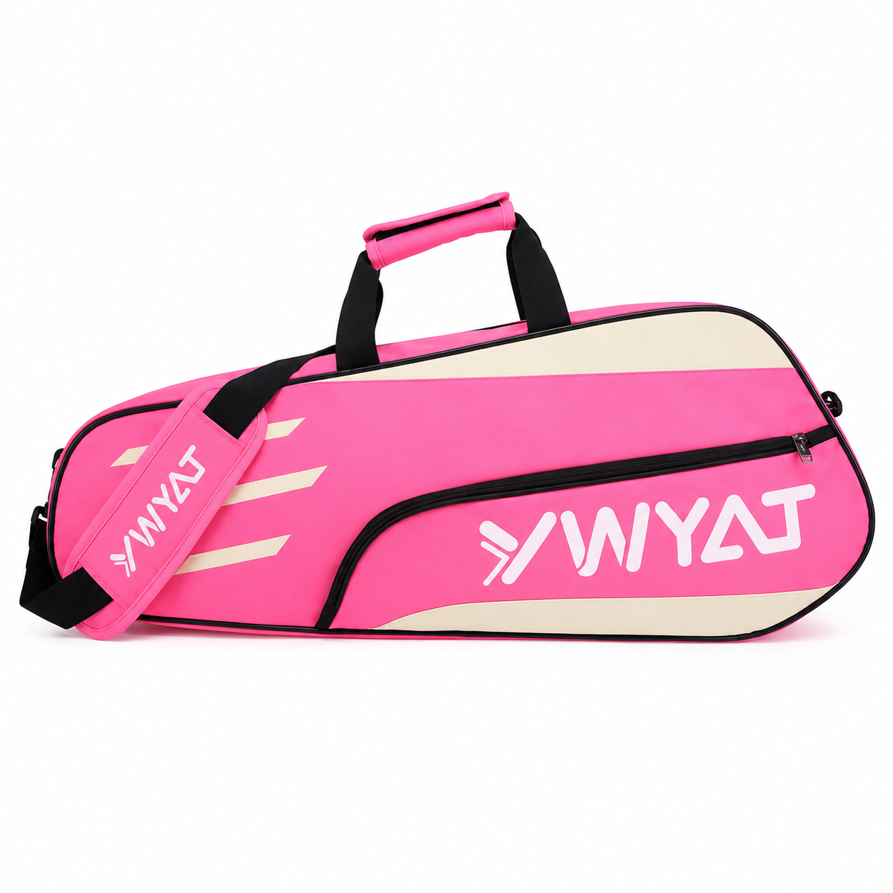 Sac Badminton & Tennis 3 Raquettes Grande Capacité – Bicolore Renforcé