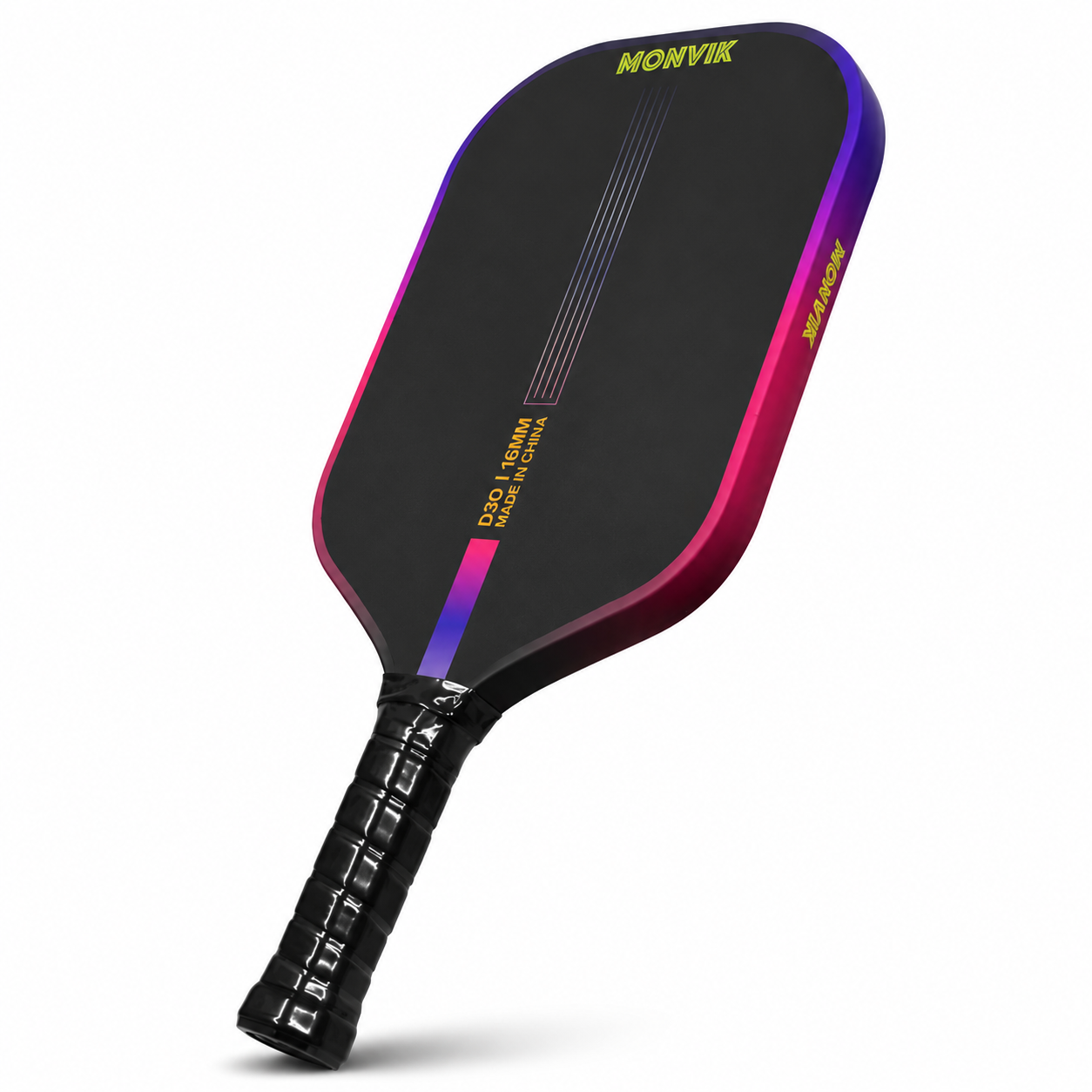 Raquette Pickleball GEN4 Core Foam – Surface Rugueuse 16mm, Shape Allongée