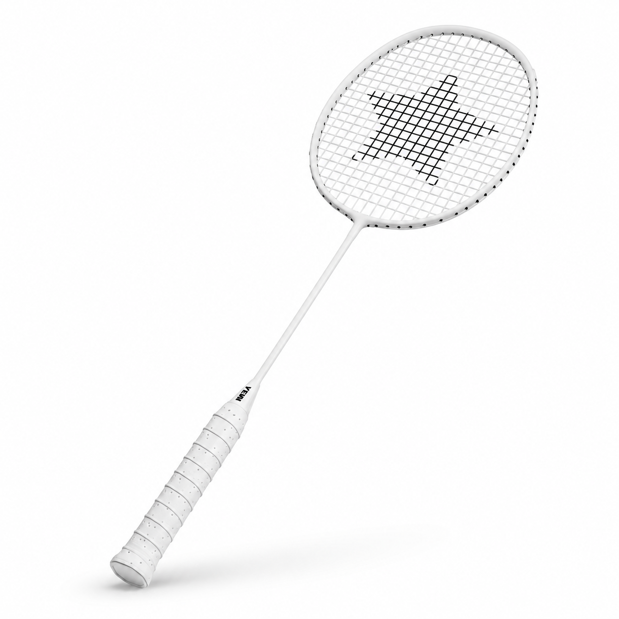 Set 2 Raquettes Badminton Aluminium-Carbone avec Sac à Dos – 4U