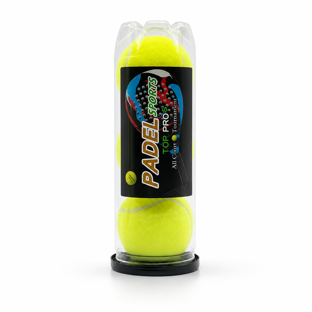 Balles de Padel Haute Performance – Rebond 137-147cm, Boîte Pressurisée x3