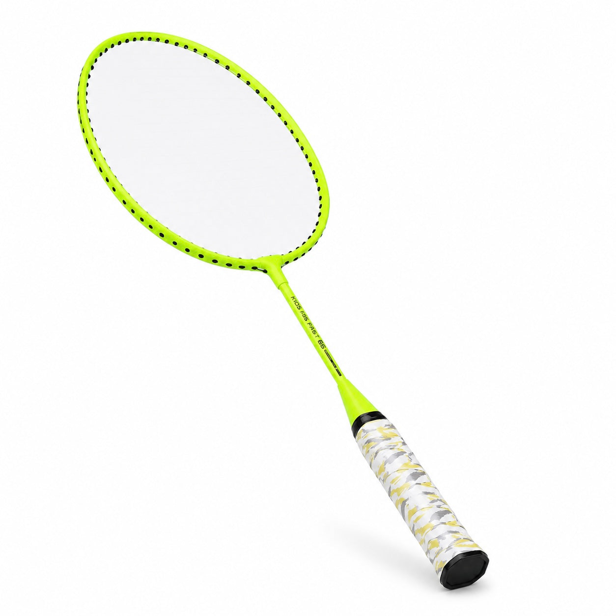 Set Raquettes Badminton Enfant Fluo avec Housse de Protection