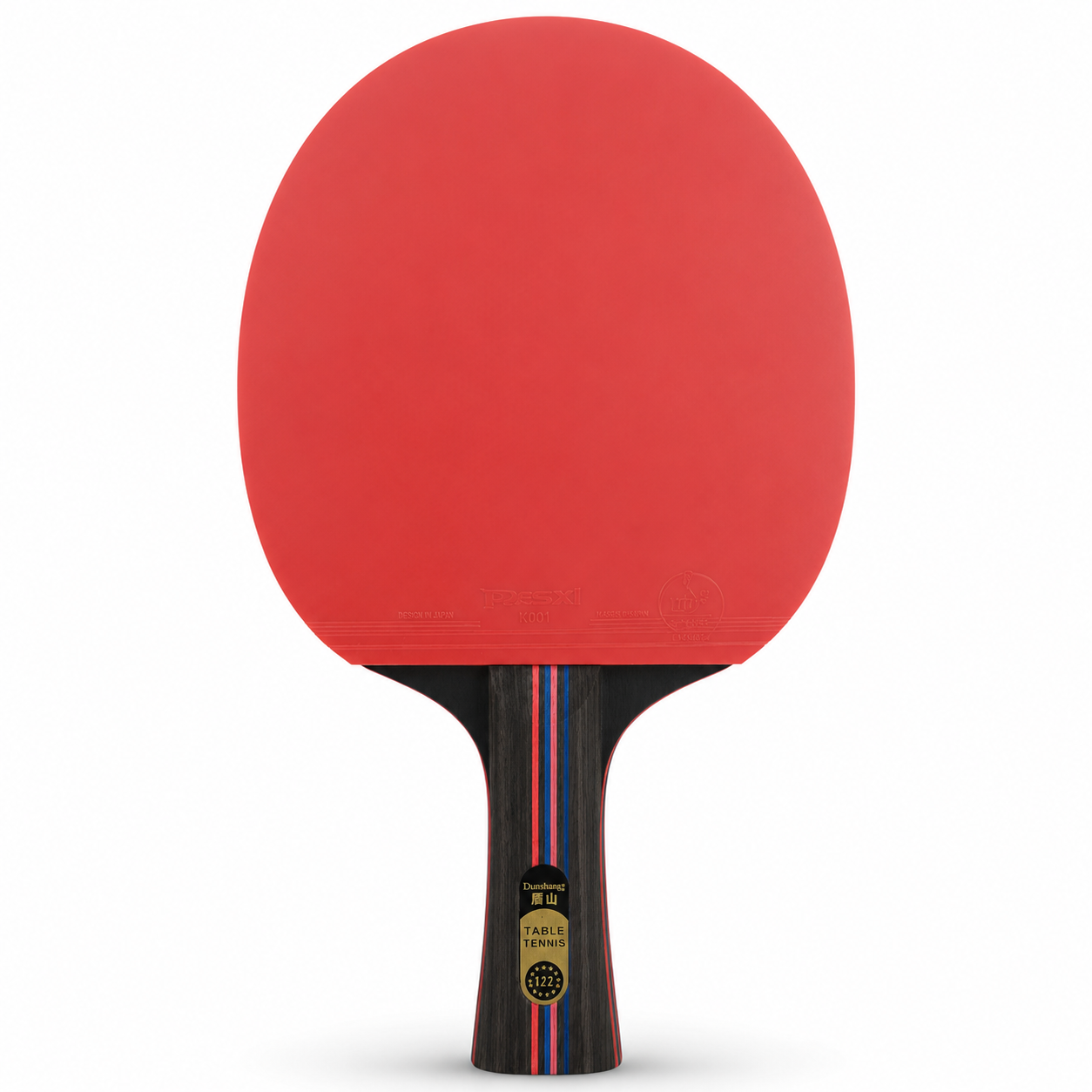 Set de 2 Raquettes de Tennis de Table Carbone Pro avec Housse de Transport