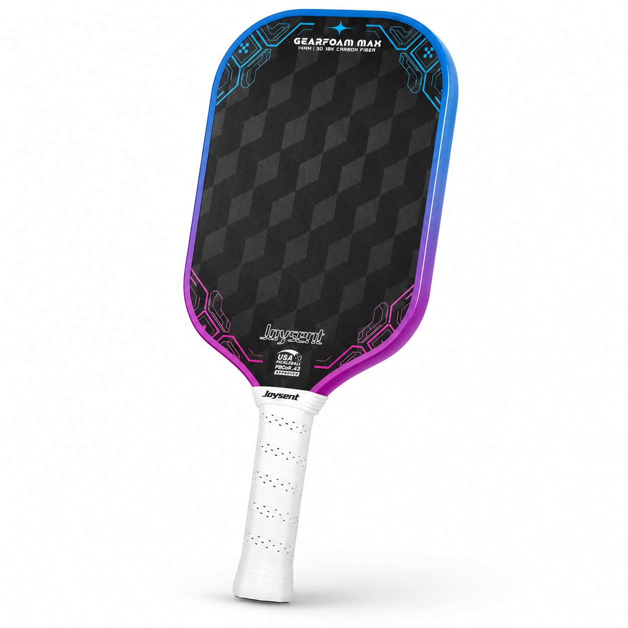 Raquette Pickleball 18K Carbone Brut | Mousse EPP 14mm | Avancé