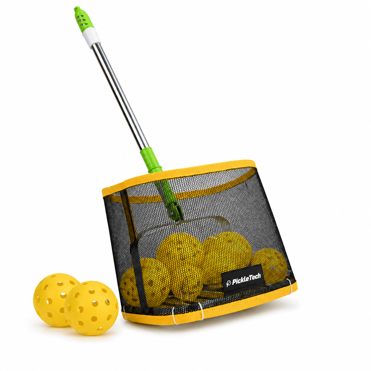 Ramasseur Balles Pickleball Télescopique | 180° | Acier Inoxydable