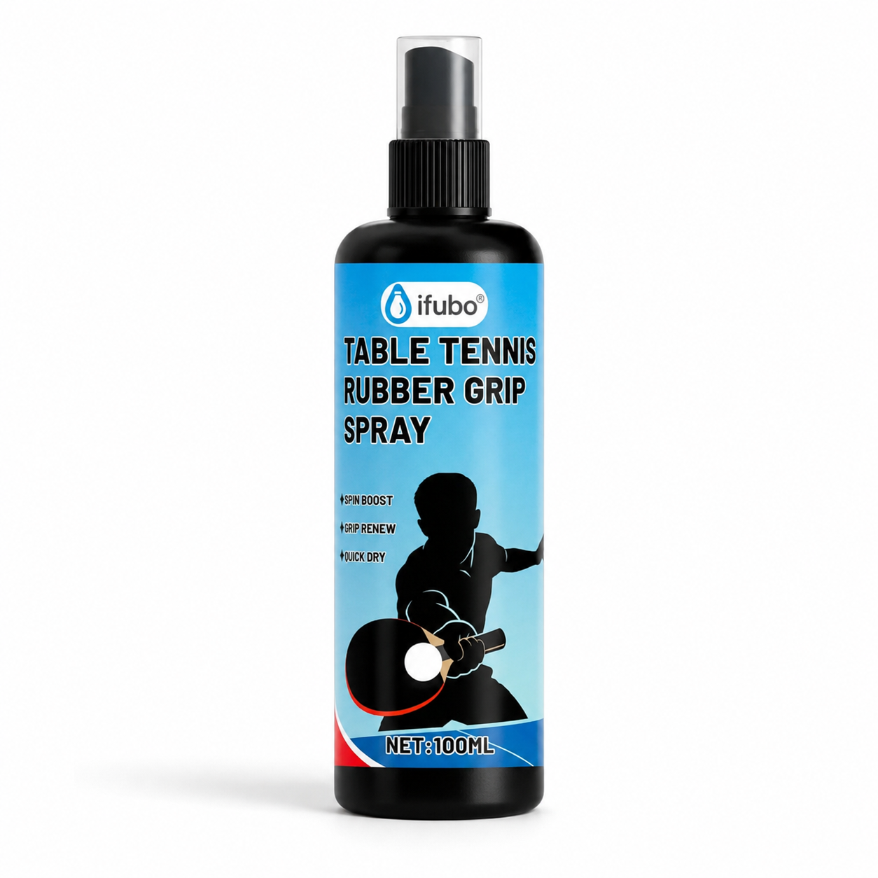 Spray Tackifiant pour Raquette de Tennis de Table – Booste l'Adhérence