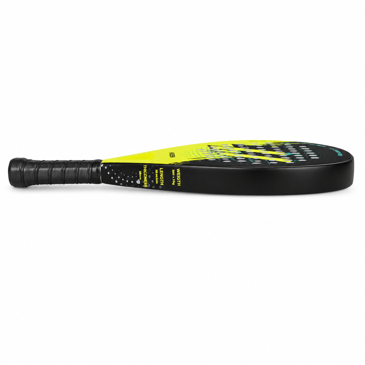 Raquette Padel Carbone + Fibre de Verre – EVA Foam, 68 Trous