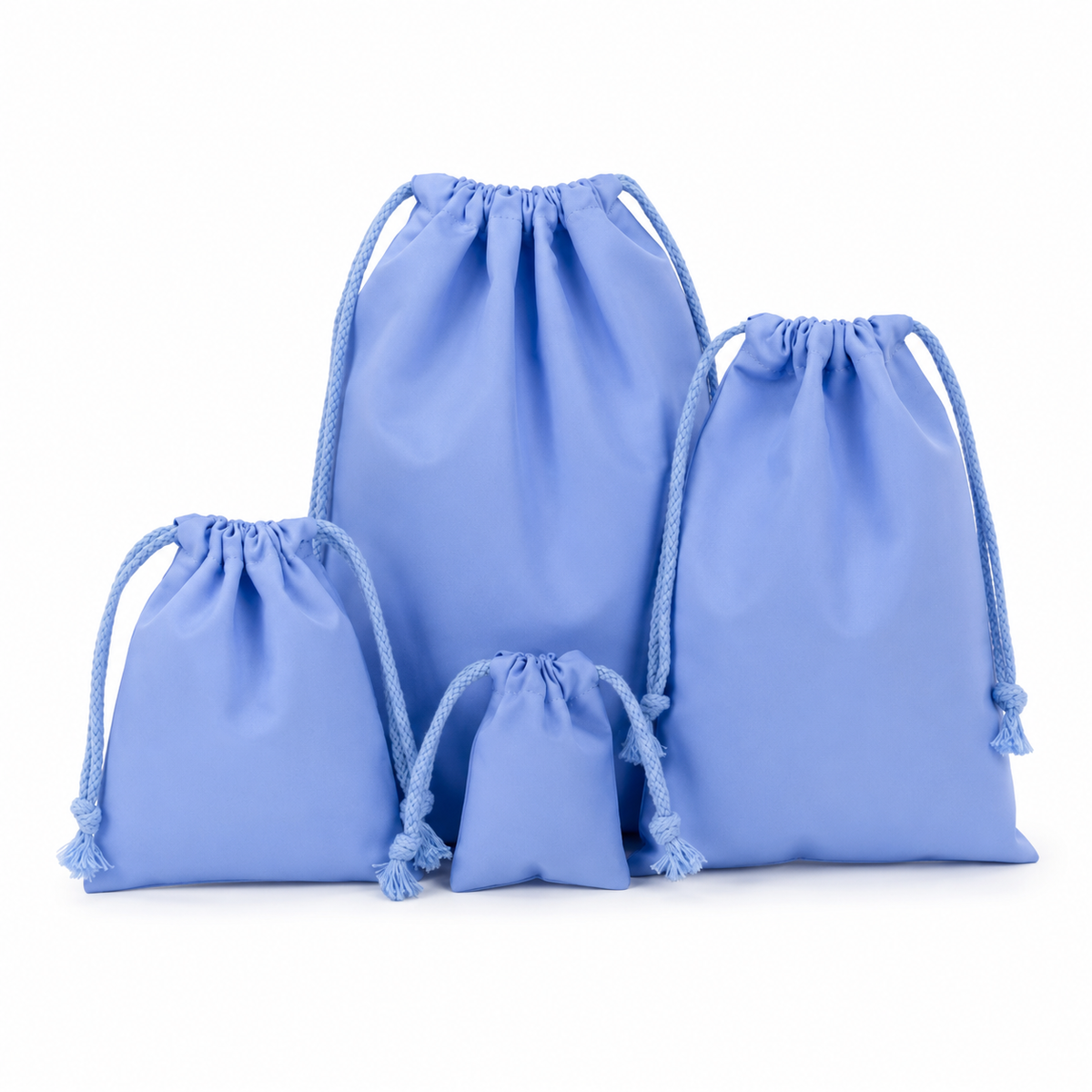 Pochette en Coton à Cordon - Sac de Rangement Multicolore