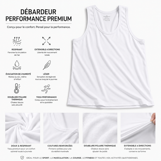 Débardeur Homme Coton | Sans Manches | Sport & Casual