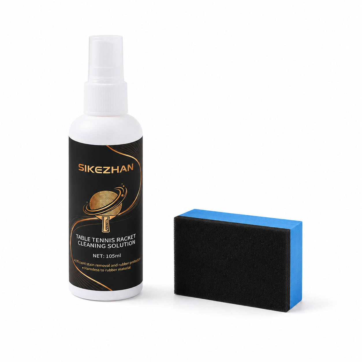 Spray Nettoyant Raquette Tennis de Table – Formule Sans Lavage