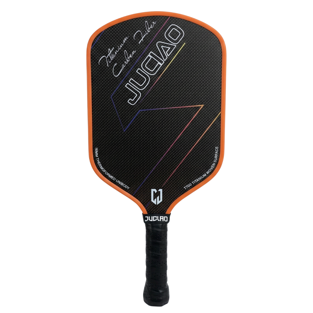 Pagaie pickleball Leball 514 carbone & titane – puissance
