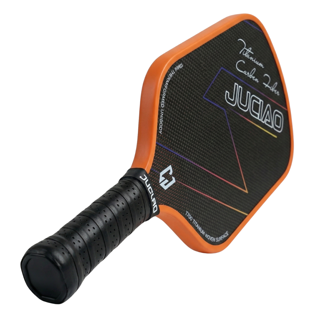 Pagaie pickleball Leball 514 carbone & titane – puissance