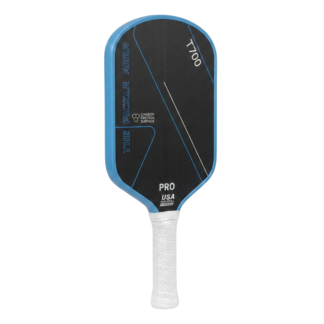 Raquette pickleball T700 carbone USAPA – surface givrée