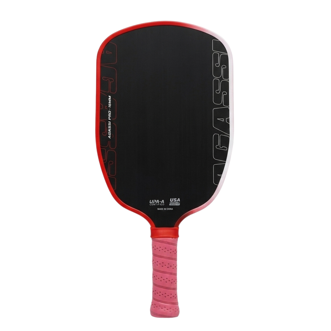 Pickleball paddle Agassi Pro IV – carbone T700 rotation