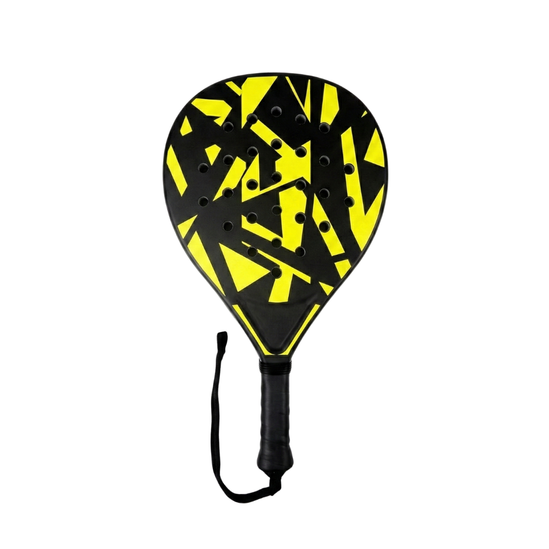 Raquette de Padel Enfant Fibre de Carbone Ultra-Légère – Haute Élasticité | Débutant Junior
